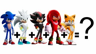 SONIC fusion Silver fusion Shadow fusion Knuckles fusion Tails  what will happen next [upl. by Attenna]