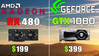 GTX 1080TI Vs RX 480  Test in 5 Games  1080p [upl. by Danika71]