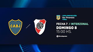 CopaProyección Sur Finanzas Final 2024  Fecha 7  Boca – River [upl. by Millur]