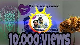 Ganja song remix tamil  Tamilremixsongs Gana Praba  by Online Tamil Remix [upl. by Ylrebmyk275]