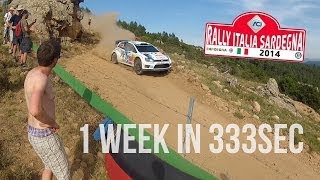 1 Week WRC Rally Italia Sardegna 2014 in 333 seconds [upl. by Allwein]