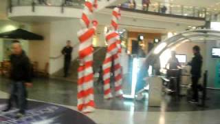 A Tall Couple in Manchester Arndale 101209AVI [upl. by Cristina]