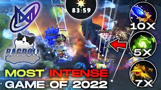 Most EPIC Game of 2022 Nigma Galaxy Sea vs Ragdoll [upl. by Triplett347]