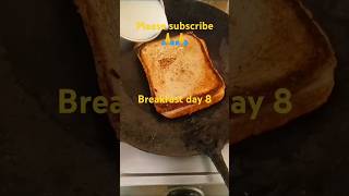 Breakfast day8 bread se easy PG desert food recipe youtubeshorts [upl. by Sucramrej37]