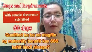 Filing of Maternity Benefits SSS Complete Miscarriage [upl. by Damour]