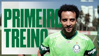 FELIPE ANDERSON JÁ ESTÁ TREINANDO NO PALMEIRAS [upl. by Yecam175]