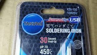 Takumi Soldering Iron and Desoldering Pump [upl. by Behka]