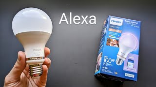 Do Philips WIZ Light Bulbs work with Alexa [upl. by Ahsinuq]