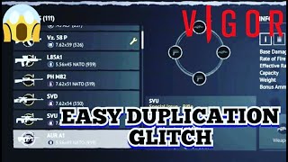 EASY DUPLICATION GLITCH VIGOR UNLIMITED MATS IN VIGOR 🔥 TIPS AND TRICKS GAMEPLAY [upl. by Annoyik]