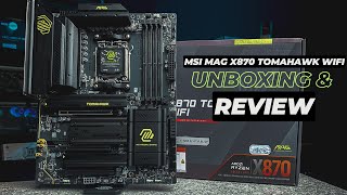 This is the Best Motherboard for AMD X870 A comprehensive look at the MSI MAG X870 Tomahawk Wifi [upl. by Nimaj]