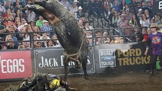 WRECK Luke Snyder sustains a concussion PBR [upl. by Etiam]