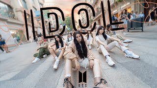 KPOP IN PUBLIC BTS 방탄소년단  IDOL  DANCE COVER BY SIKREN FROM BARCELONA [upl. by Domeniga206]