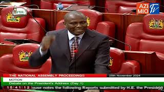 Junet Ichungwah respond after Kenyans accused MPs of overcelebrating Ruto after Adani cancellation [upl. by Akessej]