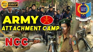 NCC Girls Army Attachment Camp 2024  Panagarh  48 Gorkha Rifles ncccamp armyattachment ncc [upl. by Waylon]