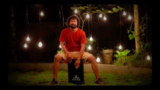 maanam thelinje ninnal cajon cover Malayalam song [upl. by Skipper]