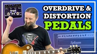 How To Use An Overdrive Pedal Or Distortion Effects Pedal For Guitar [upl. by Suilmann]