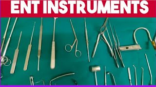 What are the instruments used in ENT [upl. by Burty781]