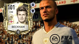 How to claim david beckham 99 overall  David Beckham review in FIFA MOBILE 22 [upl. by Ehlke]