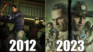 Evolution of The Walking Dead Games 20122023 [upl. by Anis]