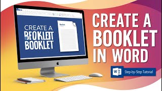 How to Create a Booklet in Microsoft Word  Complete MS Word Booklet Tutorial [upl. by Reichert]