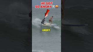 SURFER FIGHTS In HURRICANE🙏☠️ viral capcut capcutcaptions shortvideos surf beach viral [upl. by Jempty655]