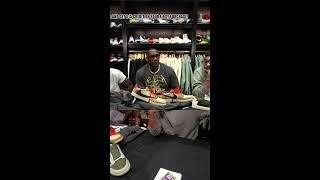 Shannon Sharpe amp Ochocinco Sneaker Auction [upl. by Ritch402]