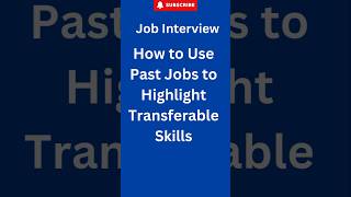 How To Use Past Jobs To Highlight Transferable Skills howto shortvideo short latest shorts [upl. by Signe]