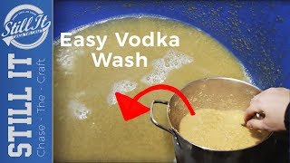 Fast Cheap Tasty Vodka Recipe Teddysads Fast Fermenting Vodka FFV [upl. by Wesla]