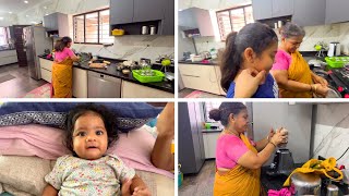 😭Amma Marupadiyum Sollitanga 😢  Lunch Made by Amma is Sorgham ❤️ Amma Veetu Vlog [upl. by Irrak540]