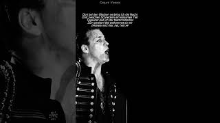 Heirate Mich  RAMMSTEIN Insolated Vocals  Lyrics rammstein heiratemich lyrics onlyvocals [upl. by Loram]