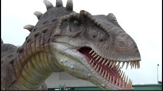 „Jurassic Park“ im solothurnischen Subingen  Dinoworld  Dinosaurier Ausstellung [upl. by Amory]