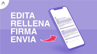 Cómo rellenar y firmar un pdf en iPhone iPad y iPod Touch MUY FÁCIL [upl. by Hildie]