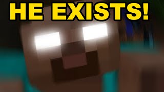 Minecraft  NEW FOUND FOOTAGE OF HEROBRINE  quotHerobrine invades cityquot [upl. by Hansiain]