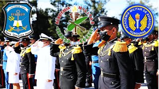 Academias militares gradúan a nuevos oficiales [upl. by Hawker695]