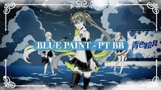 Hinomori Shiho amp Hinomori Shizuku Hatsune Miku  Blue Paint  tradução [upl. by Arrad184]