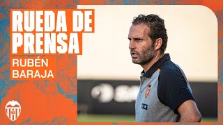 RUEDA DE PRENSA RUBEN BARAJA PREVIA AL RC CELTA DE VIGO  VALENCIA CF [upl. by Salangia]