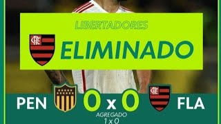 PEÑAROL 0x0 FLAMENGO LIBERTADORES 2024 [upl. by Lenoil]