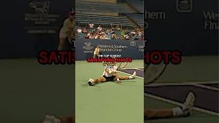 Top 10 Satisfying Shots in Tennis Part 1 [upl. by Llerat]