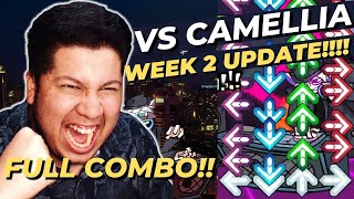 THE BEST FNF MOD GOT AN UPDATE VS CAMELLIA WEEK 2 FULL COMBO Hardest FNF MOD [upl. by Ahsinhoj]