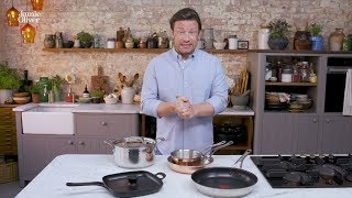 How to choose your cookware with Jamie Oliver amp Tefal [upl. by Sibie]