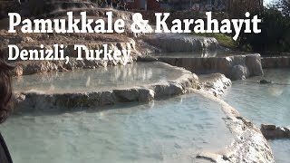 Pamukkale  Karahayit Denizli Turkey [upl. by Euqinomad201]