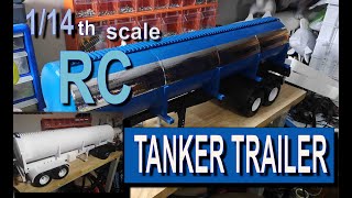 RC114th scale tanker trailer [upl. by Yllrebmik]