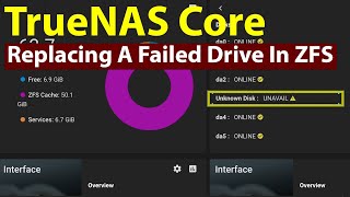 How To Replace A Drive In Your TrueNAS ZFS Pool [upl. by Elleahcim]