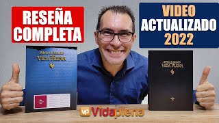 BIBLIA DE ESTUDIO VIDA PLENA  RESEÑA EN FORMA Y CONTENIDO 2022  Patrocinado por EDITORIAL VIDA [upl. by Aralk]