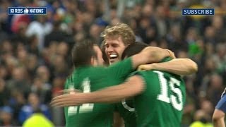 France v Ireland  Official Short Highlights Worldwide 15th March 2014 [upl. by Eiten]