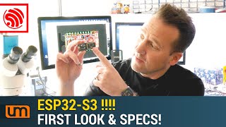 ESP32S3 First Look  Specs [upl. by Lipsey]