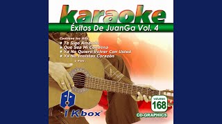 Te Sigo Amando Karaoke Version [upl. by Ayaet316]