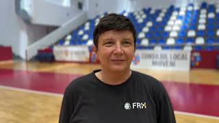 Naționala de handbal feminin Tineret pleacă la Campionatul Mondial de la Mioveni  Declarații [upl. by Melbourne]