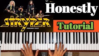 Honestly  Stryper  Tutorial Easy [upl. by Eahsat]