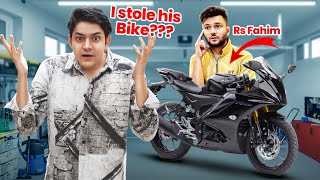 I stole RS Fahims Bike and Surprised him with a New Bike [upl. by Ainslee]